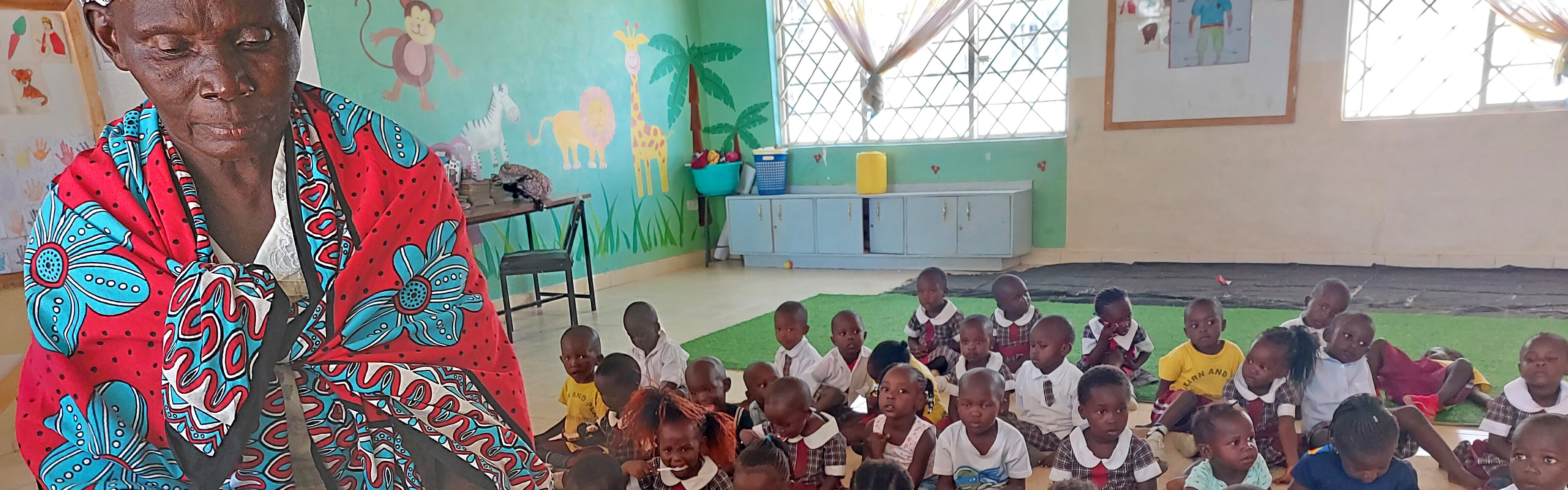 Hilfsprojekt für Kinder von TERRA TECH in einer Schule in Kenia