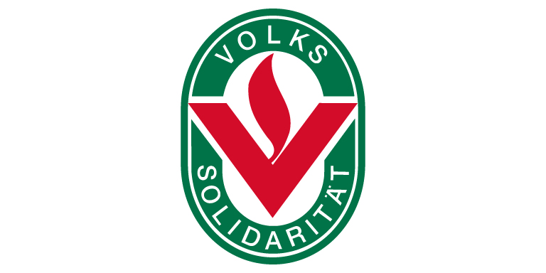 Logo des Sozial- und Wohlfahrtsverbands Volkssolidarität Logo des Sozial- und Wohlfahrtsverbands Volkssolidarität