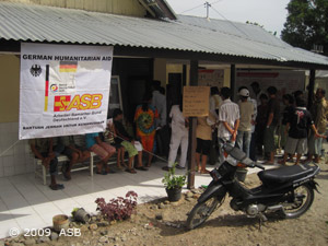 Erdbeben Indonesien: Basisambulanz des ASB
