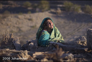 Erdbeben Pakistan: weinende Frau 