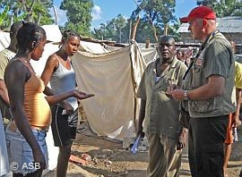 Haiti: Helfer des ASB