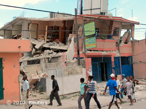 Haiti: Ruinen nach dem Erdbeben