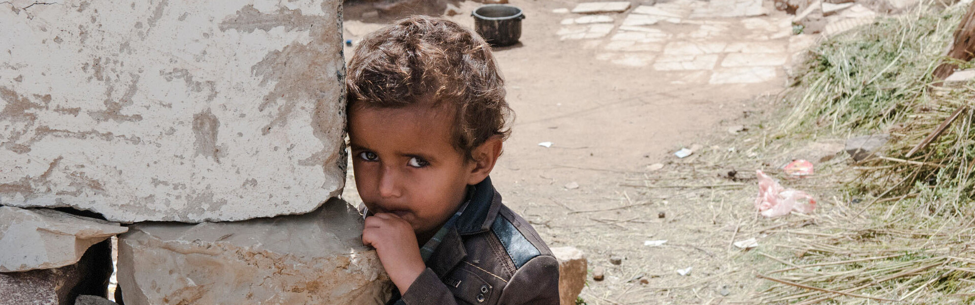 Ein kleiner Junge im Jemen Ein kleiner Junge im Jemen