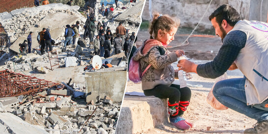 Erdbeben Türkei und Syrien - Ihre Spende hilft! Erdbeben Türkei und Syrien - Ihre Spende hilft!