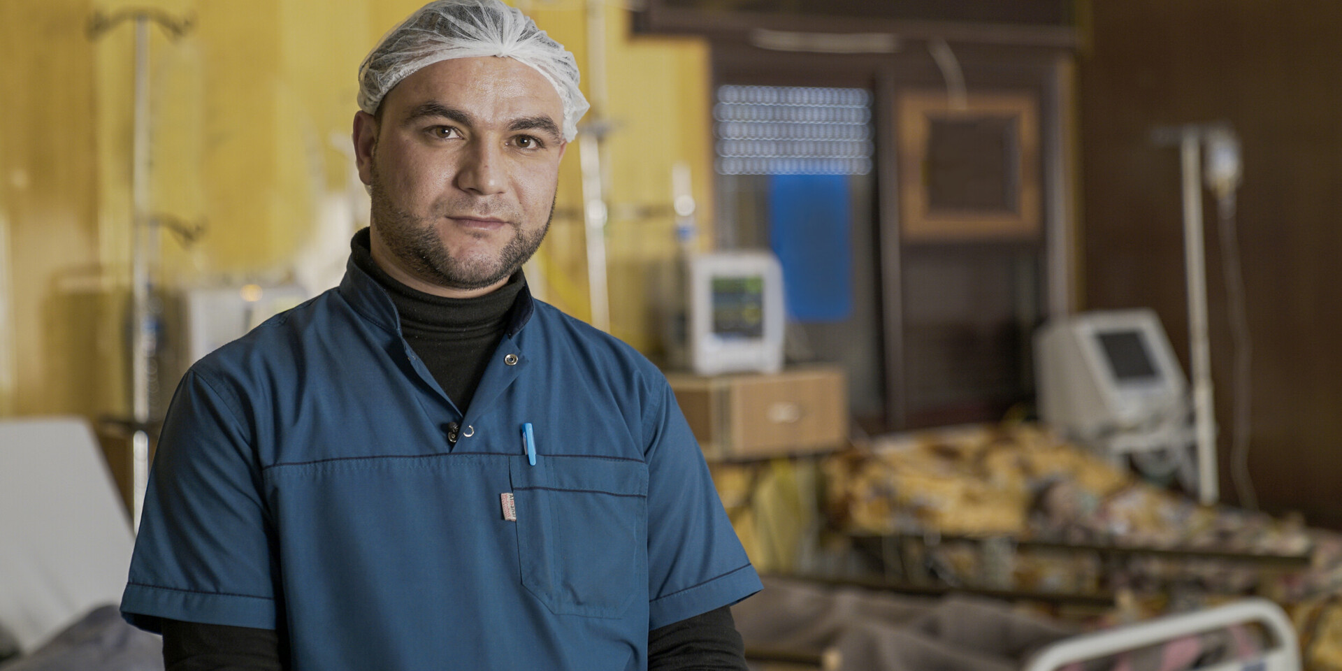 Ein Krankenpfleger in Syrien Ein Krankenpfleger in Syrien