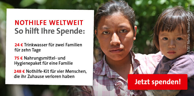 Nothilfe weltweit: Jetzt sicher online spenden! Nothilfe weltweit: Jetzt sicher online spenden!