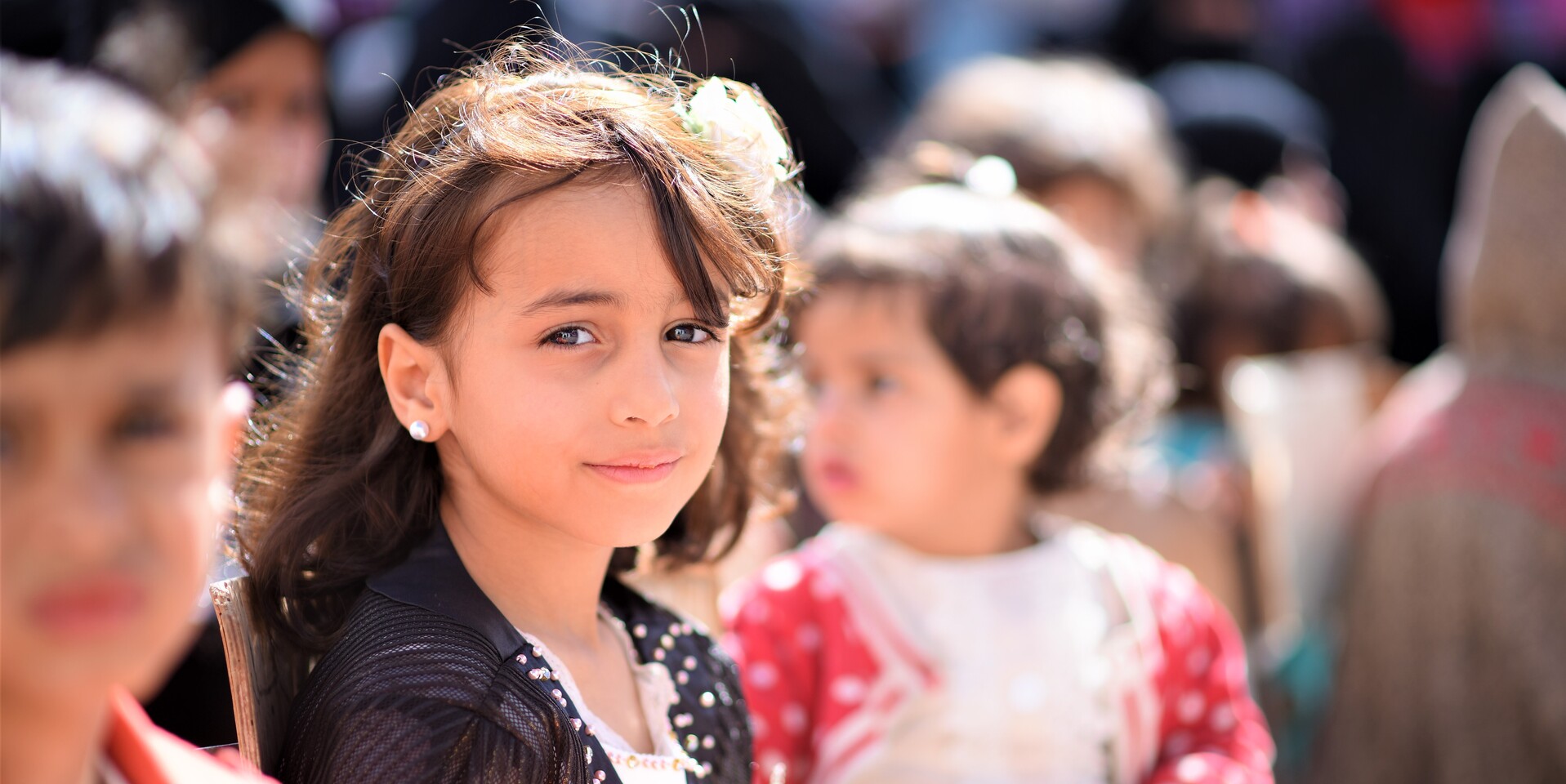 Ein Porträt von einem Mädchen im Jemen Ein Porträt von einem Mädchen im Jemen