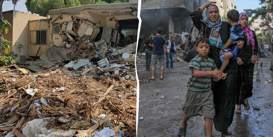 Der Krieg im Nahost hinterlässt Leid und Zerstörung, Archivbild Der Krieg im Nahost hinterlässt Leid und Zerstörung, Archivbild