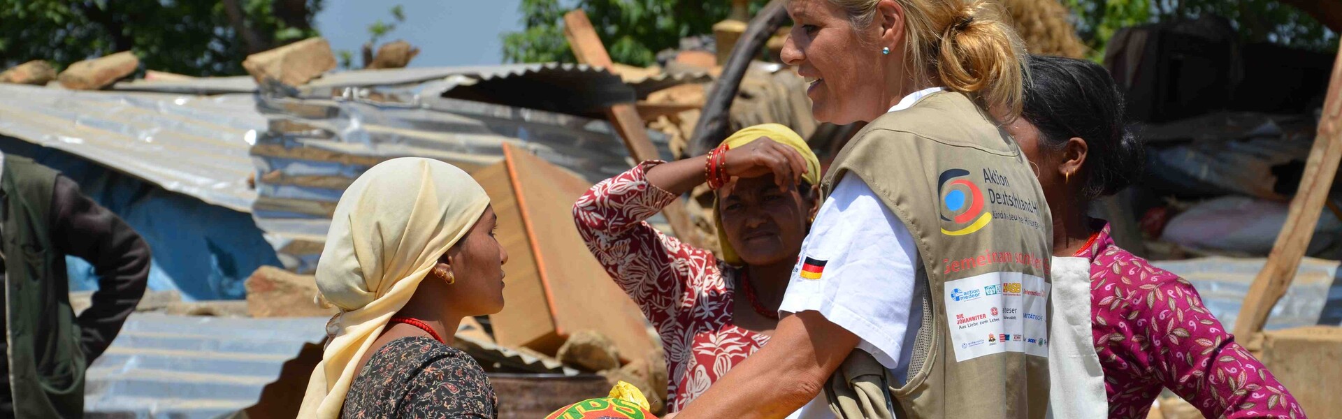 Die Phasen der humanitären Hilfe