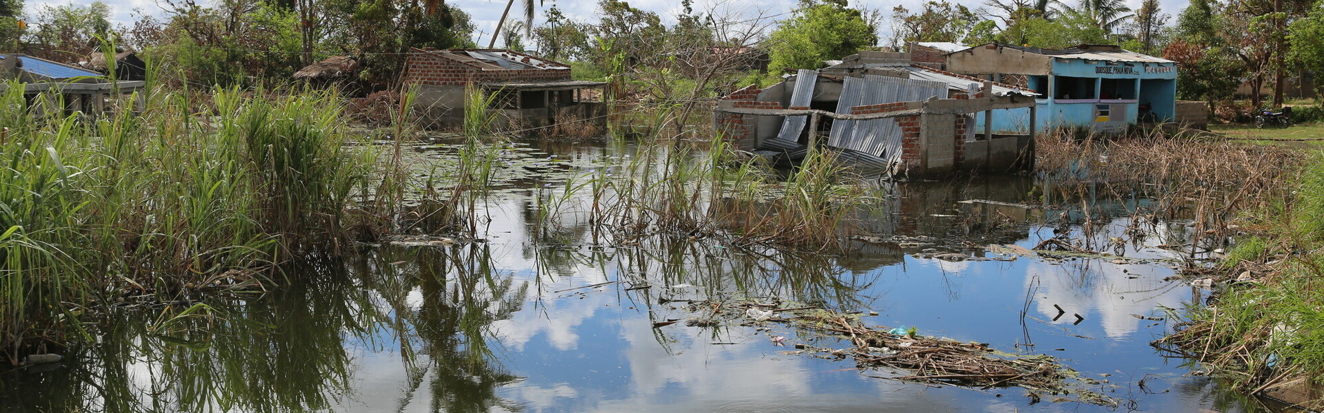Das Hochwasser in Libyen hinterlässt zerstörte Häuser und Land, Symbolbild Das Hochwasser in Libyen hinterlässt zerstörte Häuser und Land, Symbolbild