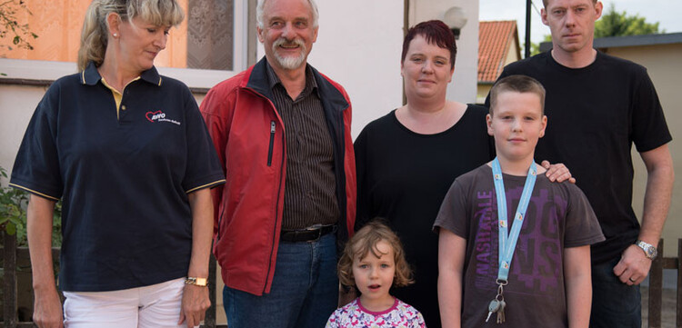 Auch Familie Müller aus Klein Rosenburg hat die Flut hart getroffen