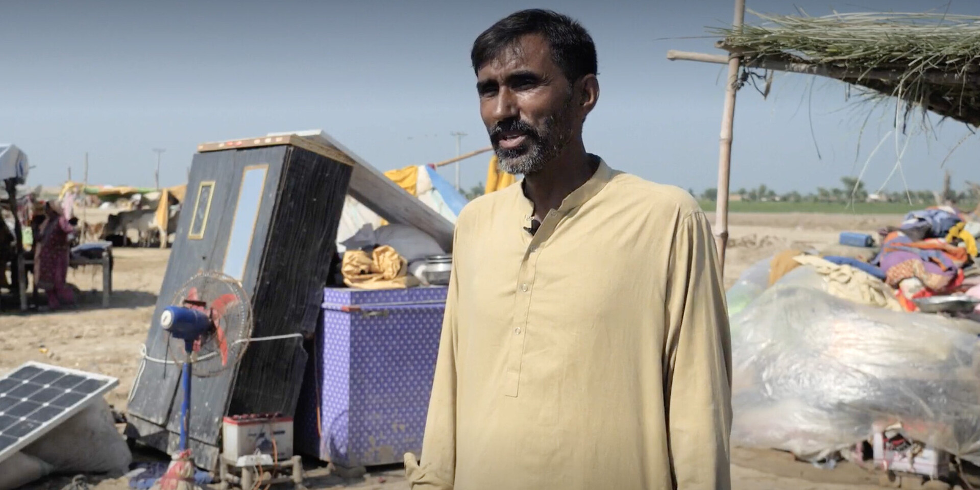 Tahoor Hussain verlor seinen Sohn in den Fluten Tahoor Hussain verlor seinen Sohn in den Fluten