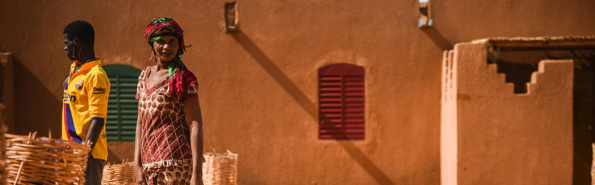 Dank Wasserkanister können die Menschen in Niger ihre Wasserversorgung für mehrere Tage sichern Dank Wasserkanister können die Menschen in Niger ihre Wasserversorgung für mehrere Tage sichern