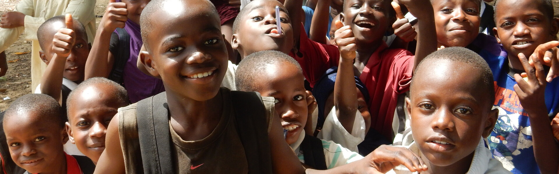 Kinder in einer Schule in Liberia Kinder in einer Schule in Liberia