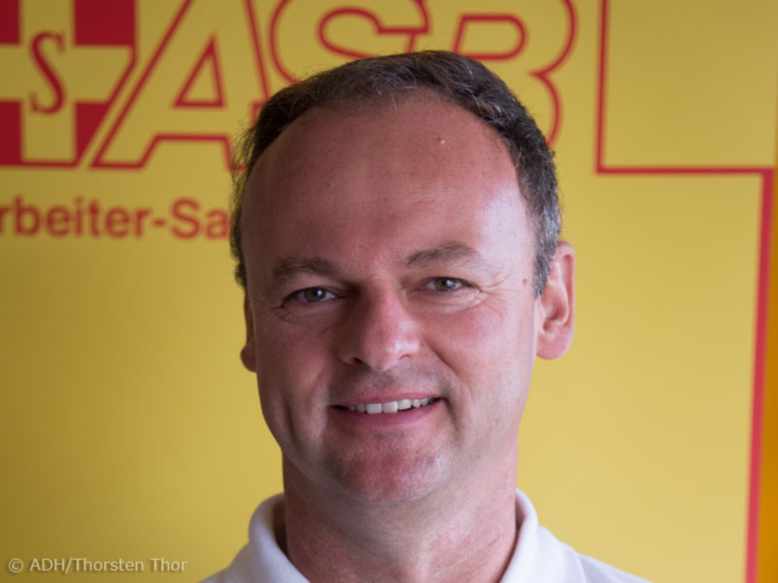 Dirk Biereige, der Hochwasser Koordinator des ASB berichtet