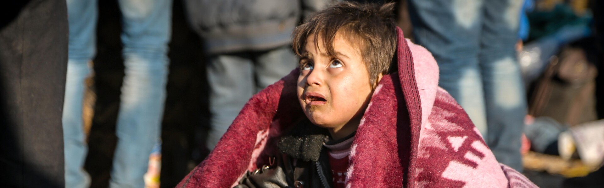 Die Militärintervention der Türkei verbreitet Angst unter den Menschen in Syrien Die Militärintervention der Türkei verbreitet Angst unter den Menschen in Syrien