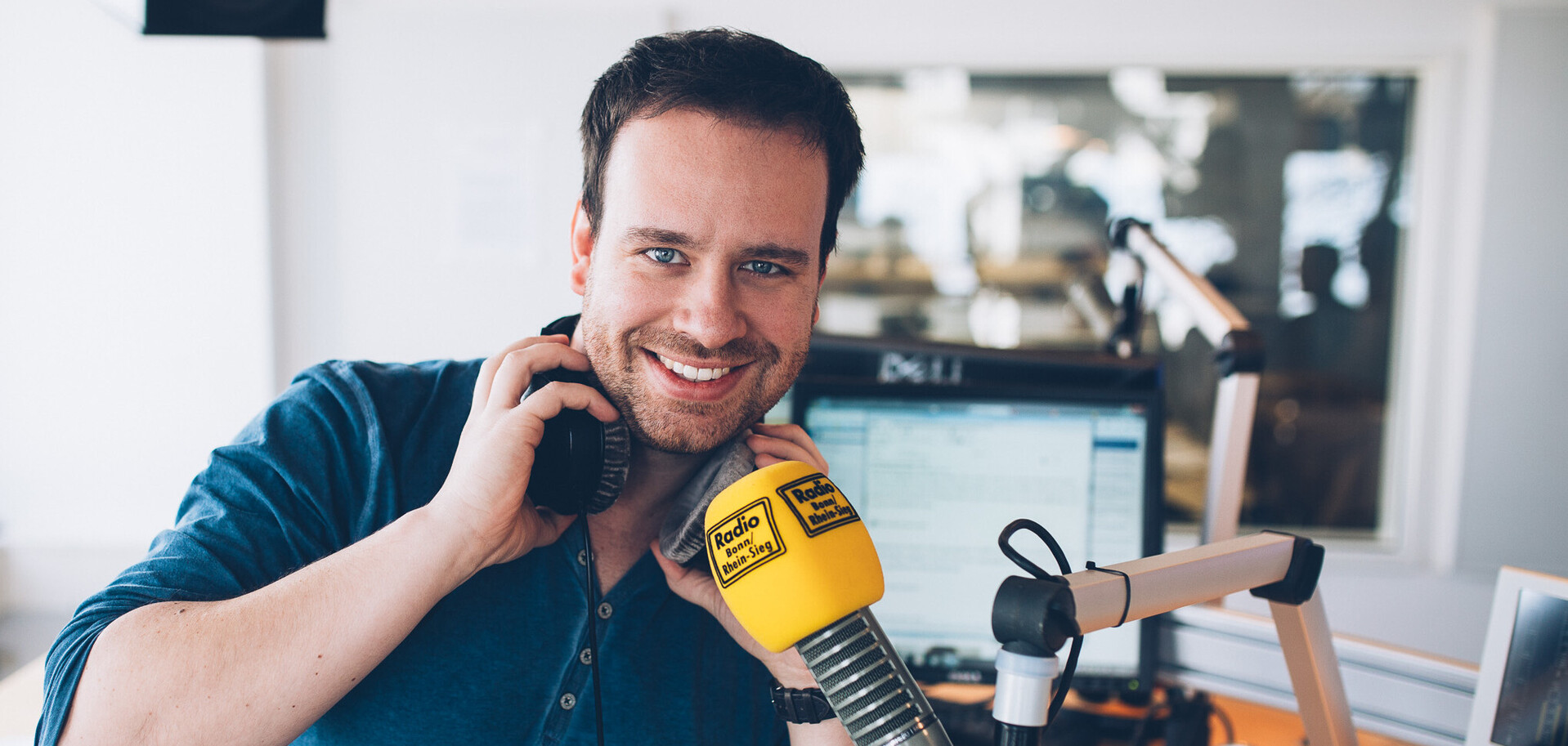 Moderator Nico Jansen von Radio Bonn/Rhein-Sieg Moderator Nico Jansen von Radio Bonn/Rhein-Sieg