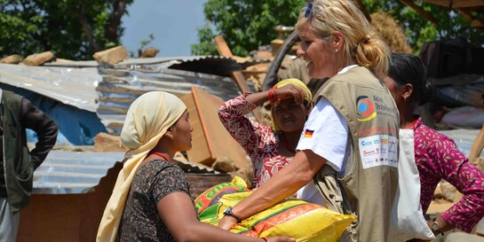 Videos zur Nothilfe unseres Bündnisses