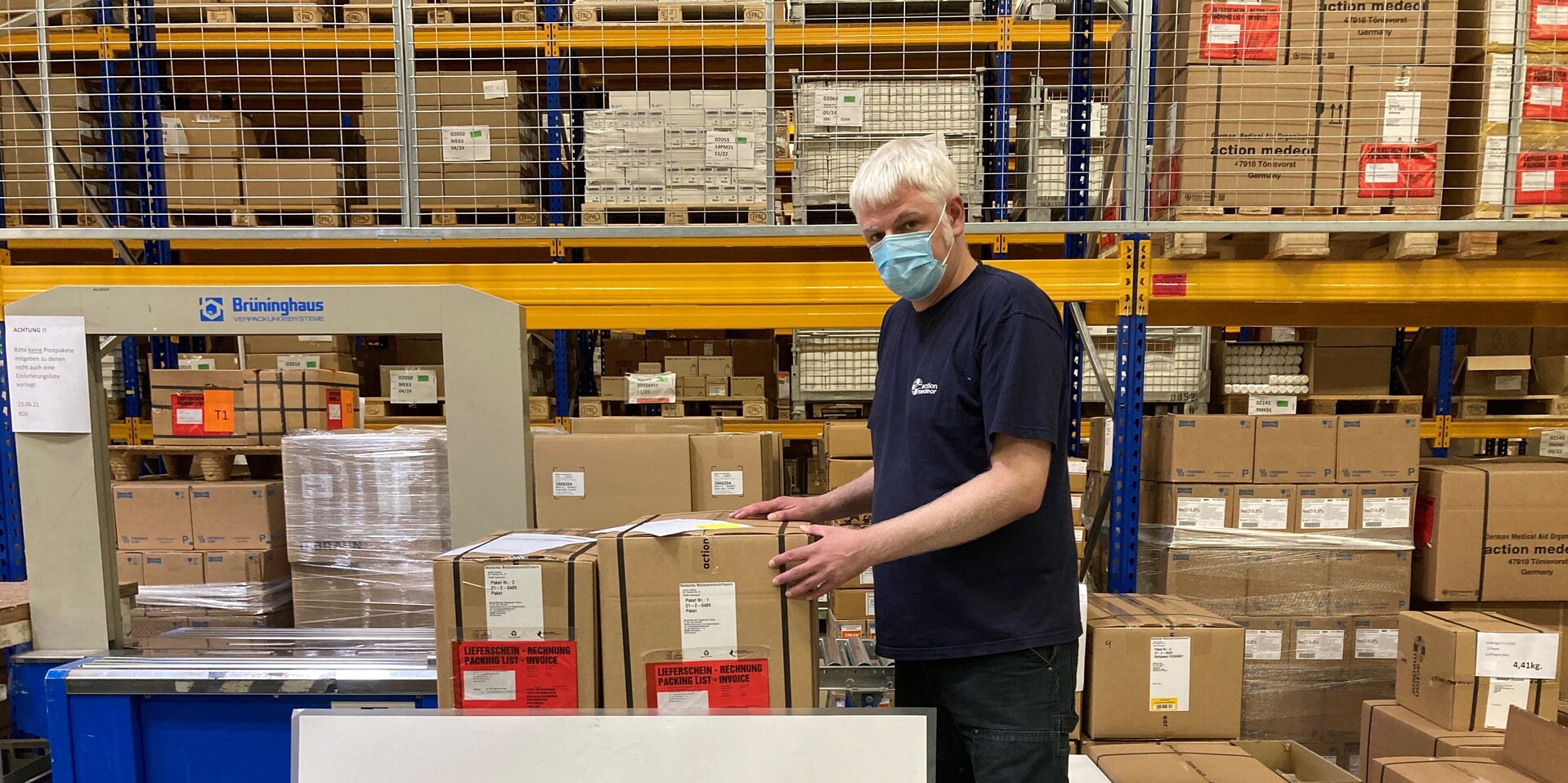 Hilfslieferungen von action medeor in die Hochwassergebiete Hilfslieferungen von action medeor in die Hochwassergebiete