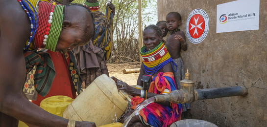 Wasserverteilung in Kenia Wasserverteilung in Kenia