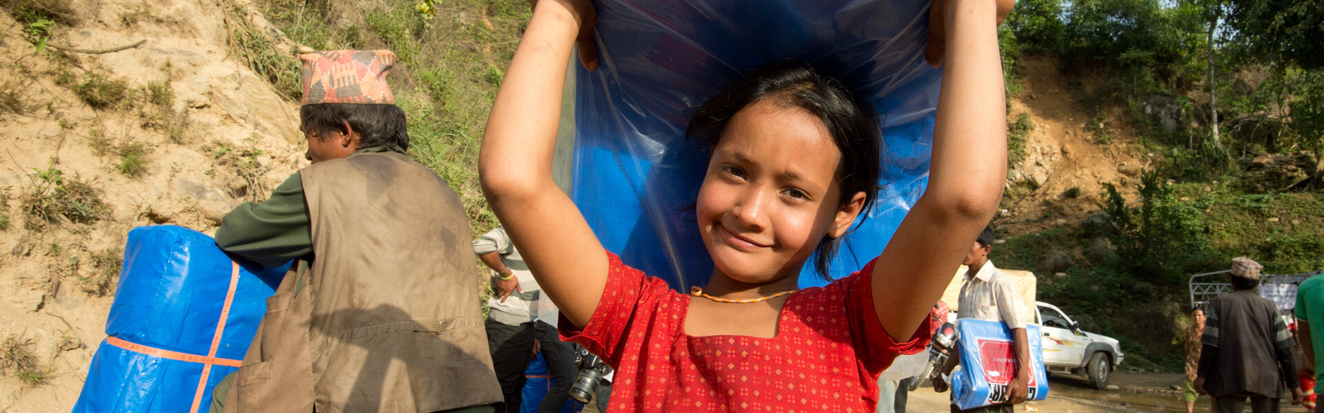 Erdbeben Nepal Europäischer Konsens Kind Verteilung