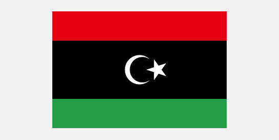 Flagge Libyen Flagge Libyen