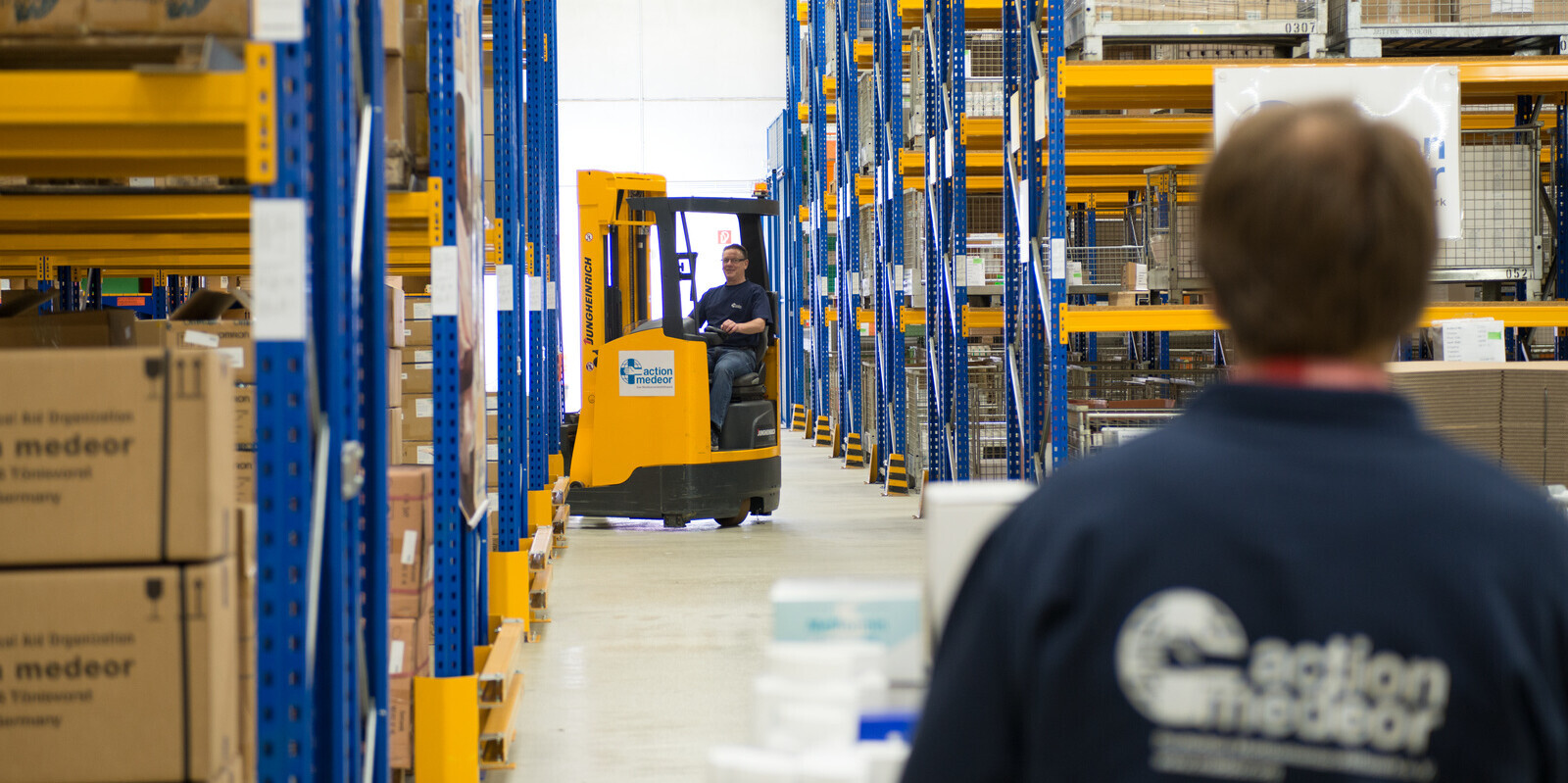 Medikamentenlager von action medeor in Tönisvorst Medikamentenlager von action medeor in Tönisvorst