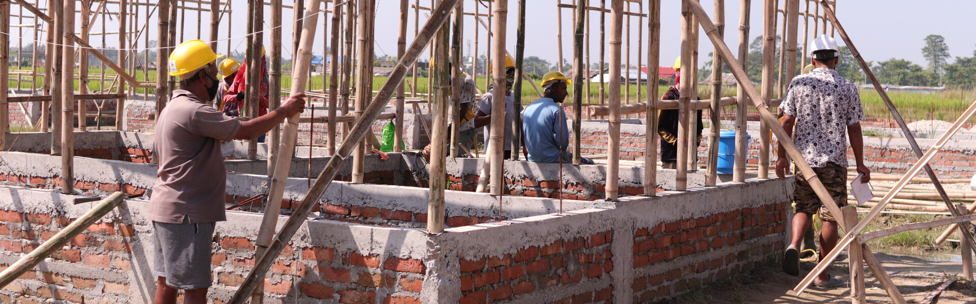 In Nepal schaffen Bambushäuser nachhaltigen Wohnraum In Nepal schaffen Bambushäuser nachhaltigen Wohnraum