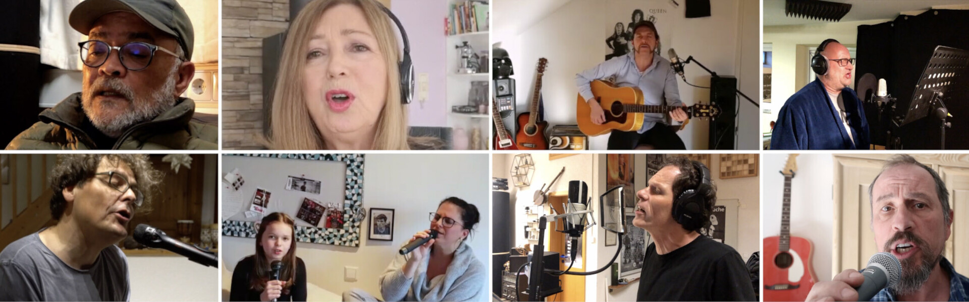 70 Musiker aus 10 Ländern haben einen Song in der Corona-Quarantäne aufgenommen 70 Musiker aus 10 Ländern haben einen Song in der Corona-Quarantäne aufgenommen