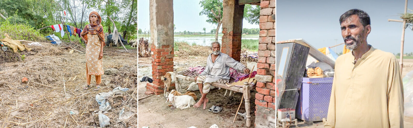 Betroffene des Monsunregens in Pakistan berichten Betroffene des Monsunregens in Pakistan berichten
