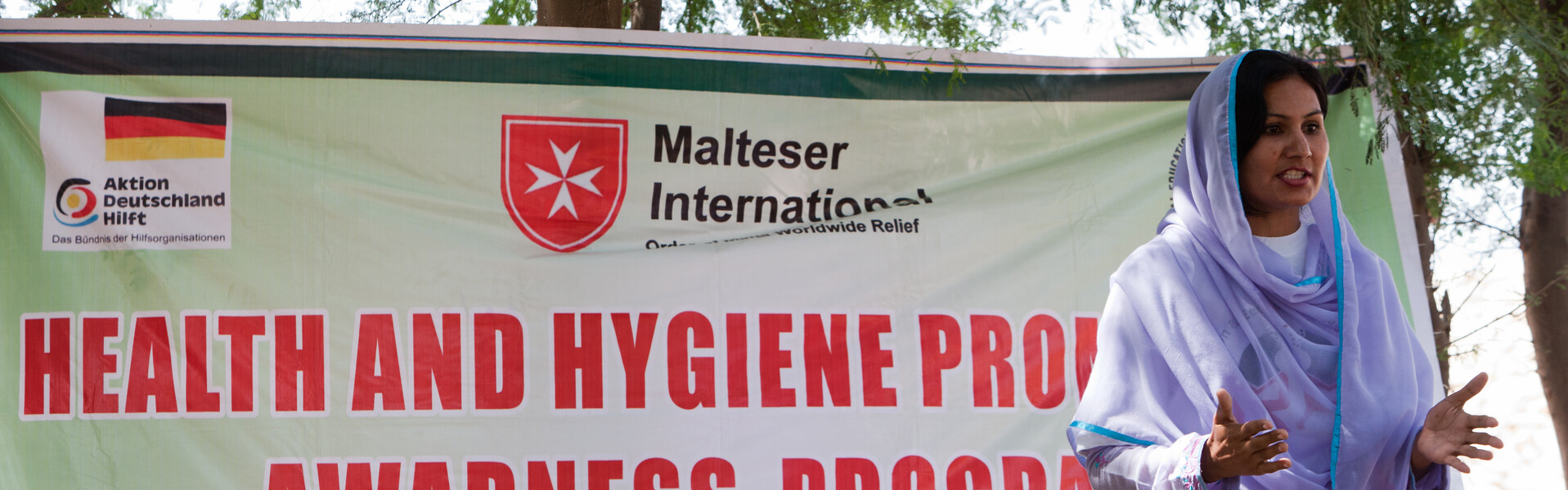 Unsere Bündnisorganisation Malteser International klärt über Katastrophenvorsorge auf Unsere Bündnisorganisation Malteser International klärt über Katastrophenvorsorge auf