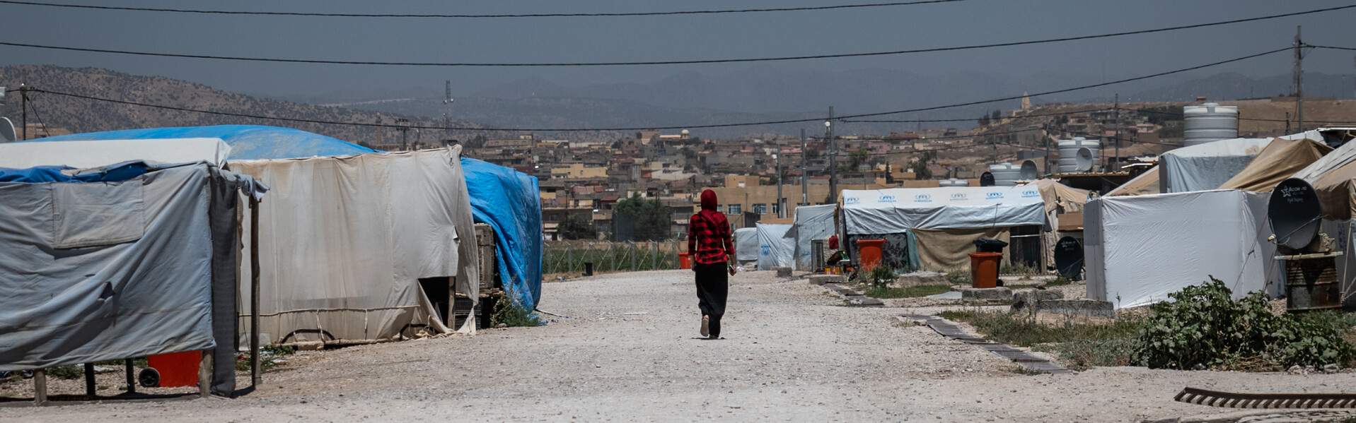 Vertriebene Jesiden in Flüchtlingscamp im Irak Vertriebene Jesiden in Flüchtlingscamp im Irak