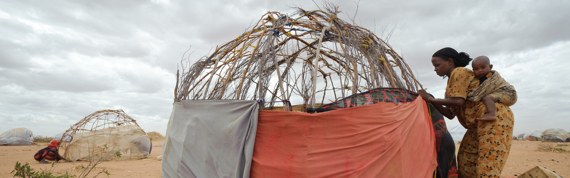 Immer mehr Familien in Afrika müssen vor dem Klimawandel flüchten Immer mehr Familien in Afrika müssen vor dem Klimawandel flüchten