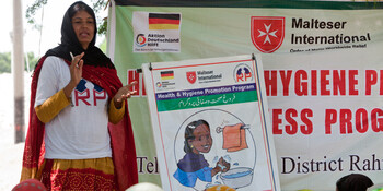 Schulung in Pakistan zur Gesundheitsvorsorge Schulung in Pakistan zur Gesundheitsvorsorge