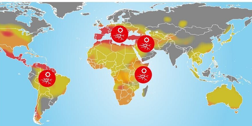 Infografik: Wie sich das Klima verändert Infografik: Wie sich das Klima verändert