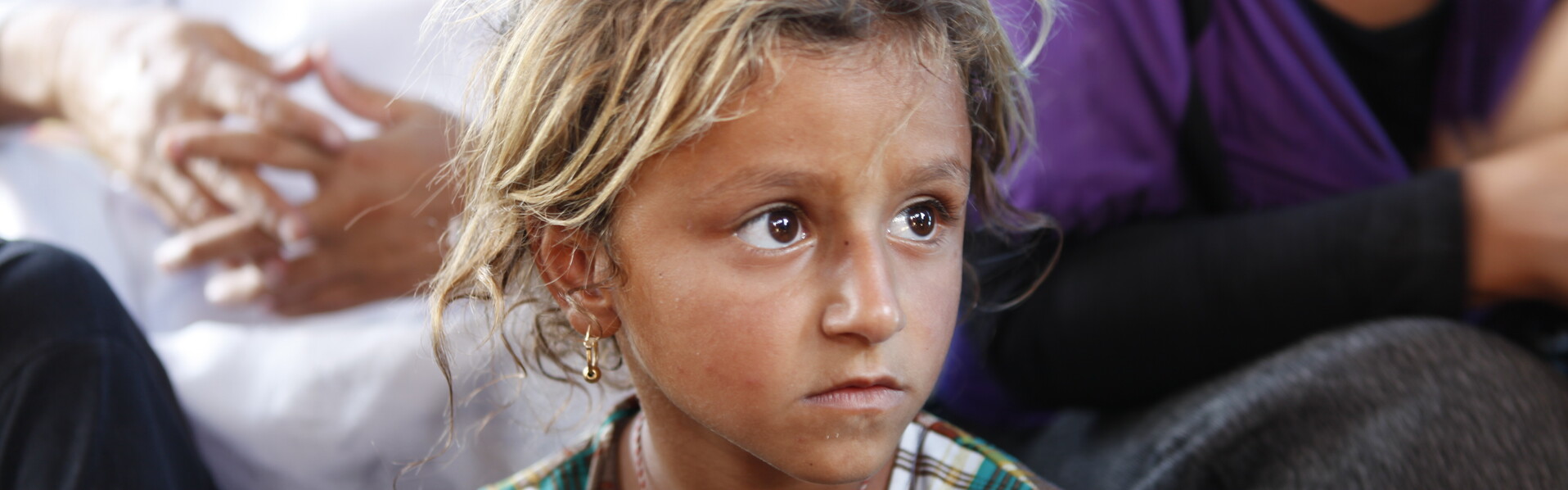 Ein Kind im Irak. Sieben Prozent der Frauen und Mädchen sind dort beschnitten Ein Kind im Irak. Sieben Prozent der Frauen und Mädchen sind dort beschnitten