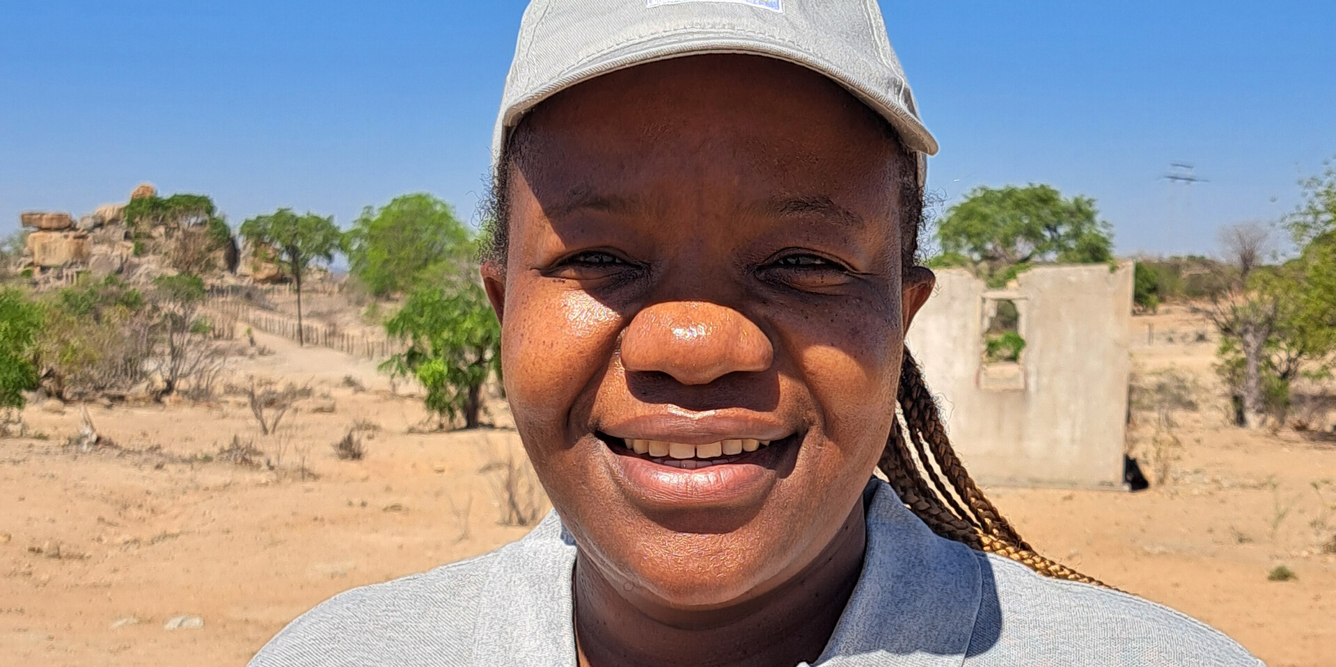 Barbra Mhlanga, Landesdirektorin von Help - Hilfe zur Selbsthilfe in Simbabwe Barbra Mhlanga, Landesdirektorin von Help - Hilfe zur Selbsthilfe in Simbabwe