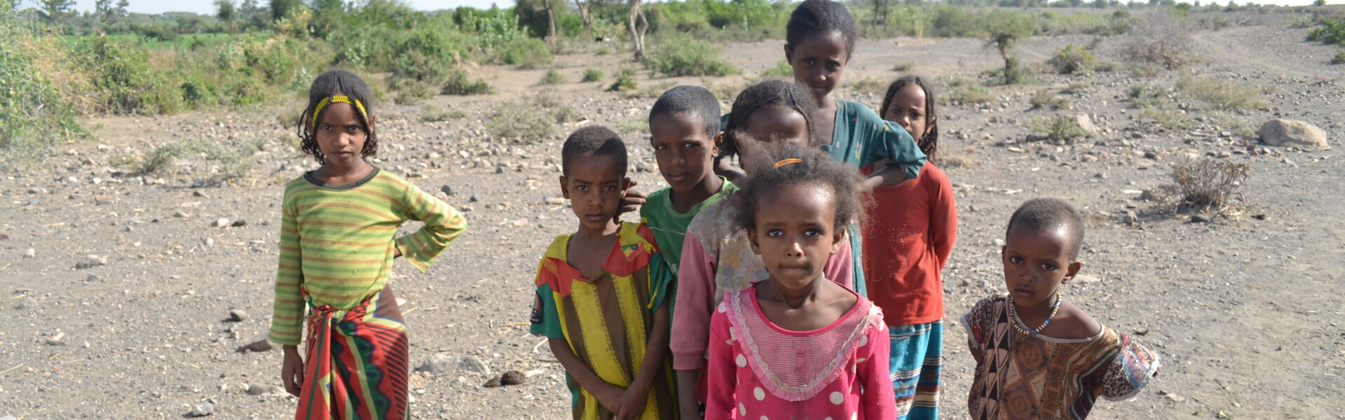 Viele Kinder in Äthiopien leiden Hunger. Viele Kinder in Äthiopien leiden Hunger.