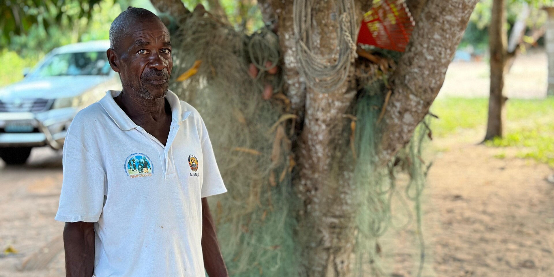 Uachilo ist Fischer in der Maputo Bay in Mosambik Uachilo ist Fischer in der Maputo Bay in Mosambik