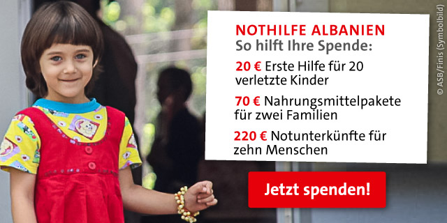 Nothilfe Albanien - jetzt spenden und helfen! Nothilfe Albanien - jetzt spenden und helfen!