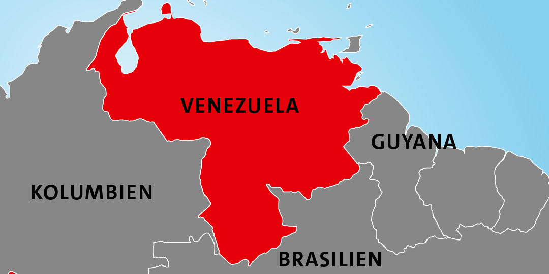 Venezuela Länderkarte Venezuela Länderkarte