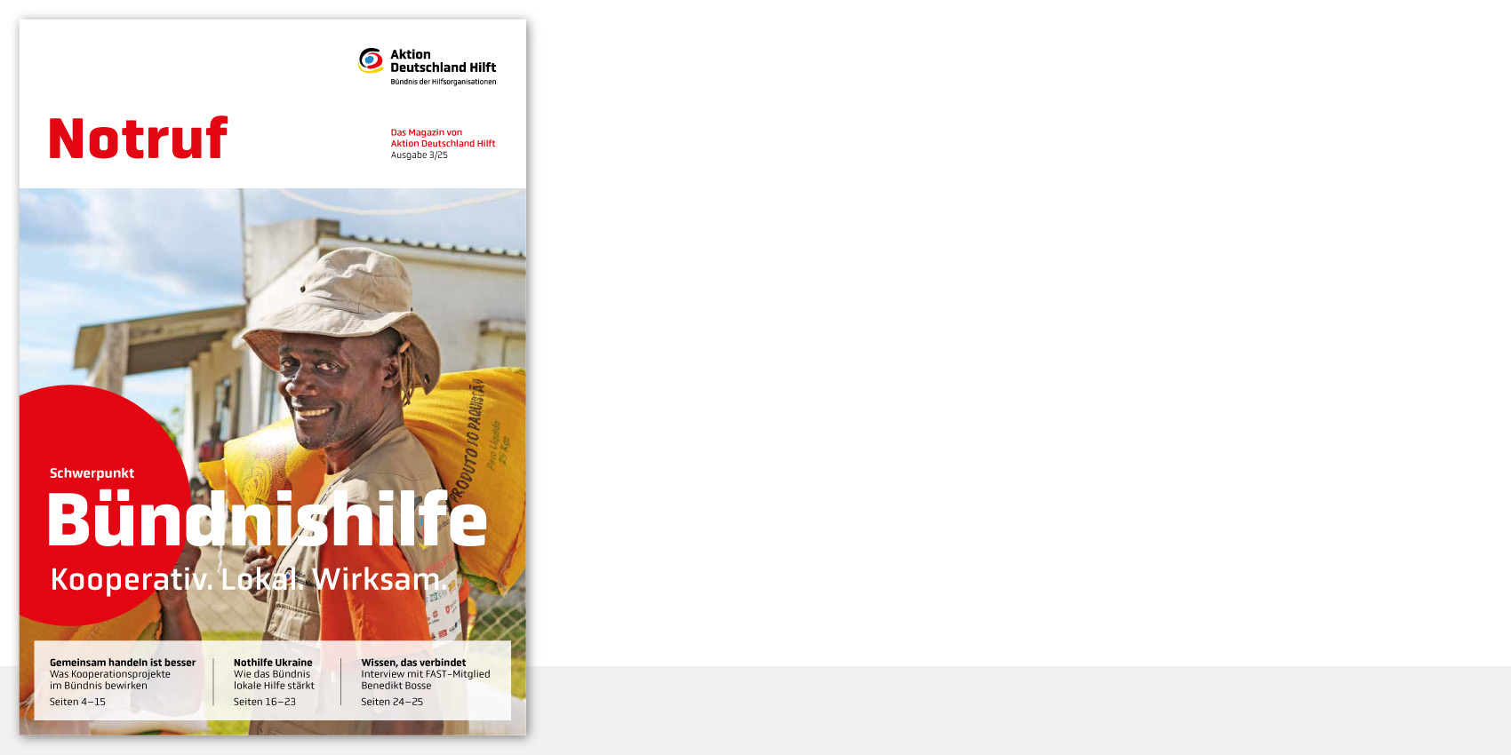 Notruf 3/25: Bündnishilfe Notruf Cover Bündnishilfe